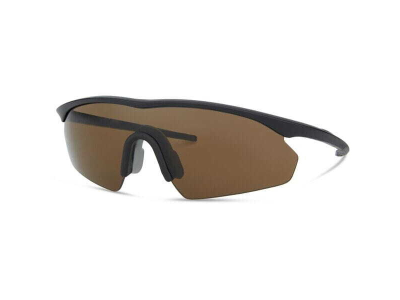 MADISON Clothing D'Arcs Glasses 3-lens pack - matt black frame / dark, amber & clear lenses click to zoom image