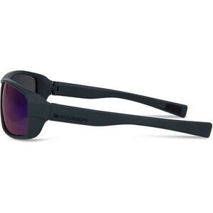 MADISON Clothing Target Glasses - matt dark grey / purple mirror click to zoom image