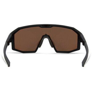 MADISON Clothing Enigma Glasses - 3 pack - matt black / bronze mirror / amber & clear lens click to zoom image