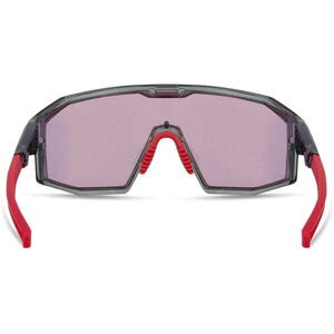 MADISON Clothing Enigma Glasses - crystal smoke / pink rose mirror click to zoom image