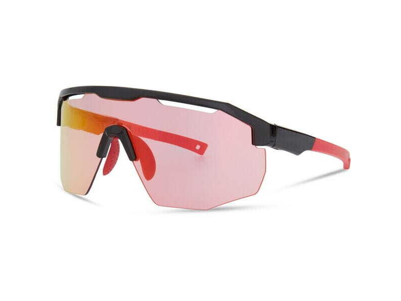 MADISON Clothing Cipher Glasses - gloss black / pink rose mirror click to zoom image