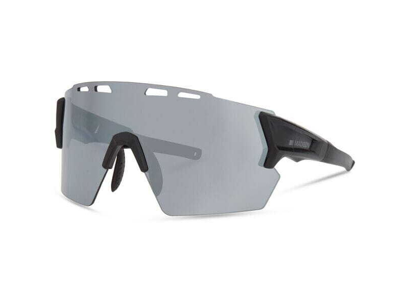 MADISON Clothing Stealth Glasses - matt black / silver mirror click to zoom image