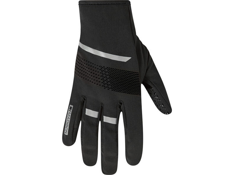 MADISON Clothing Element youth softshell gloves, black click to zoom image