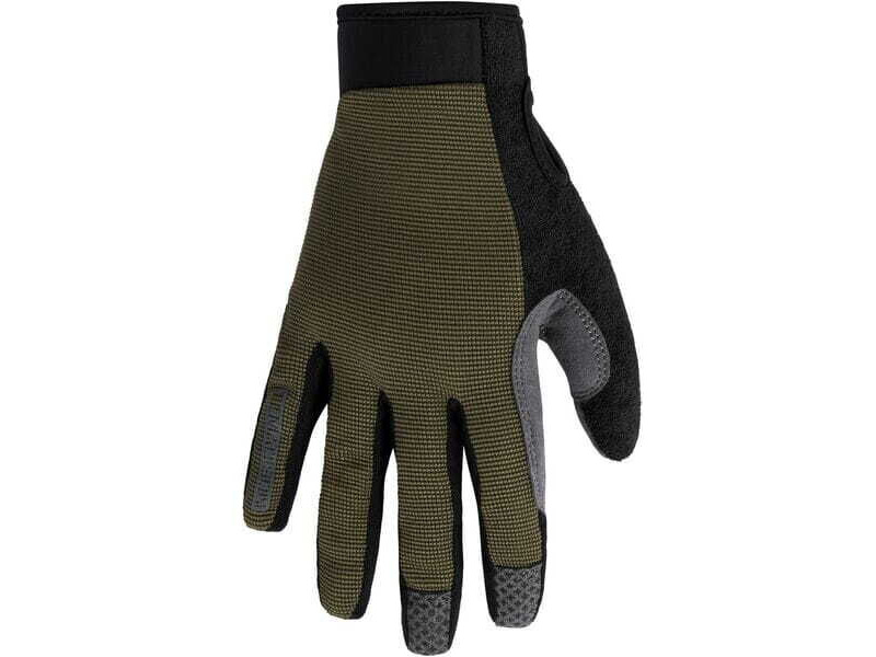 MADISON Clothing Freewheel youth trail gloves - dark olive click to zoom image