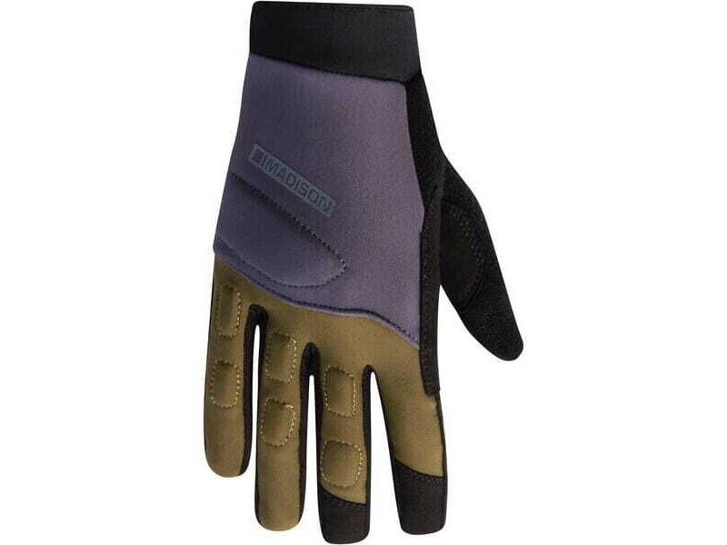 MADISON Clothing Zenith gloves - navy haze / dark olive click to zoom image