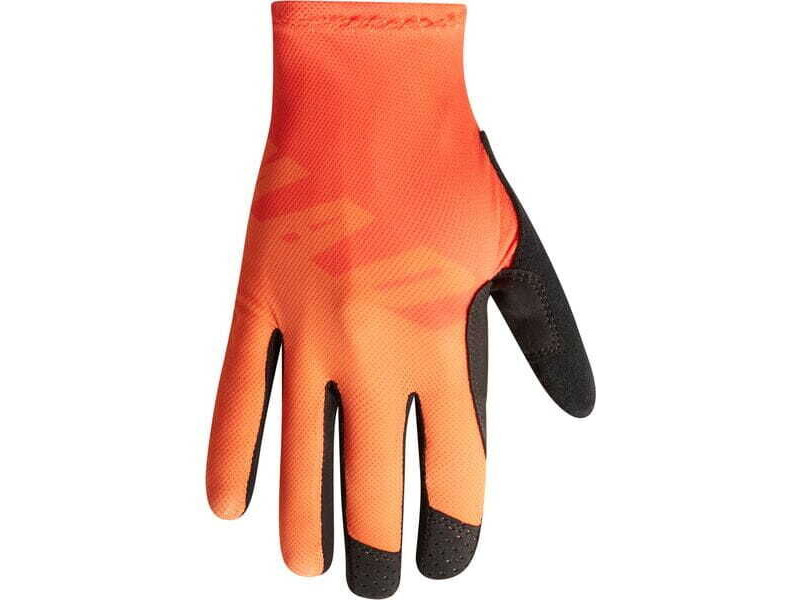 MADISON Clothing Flux gloves - chilli red / alpine orange click to zoom image