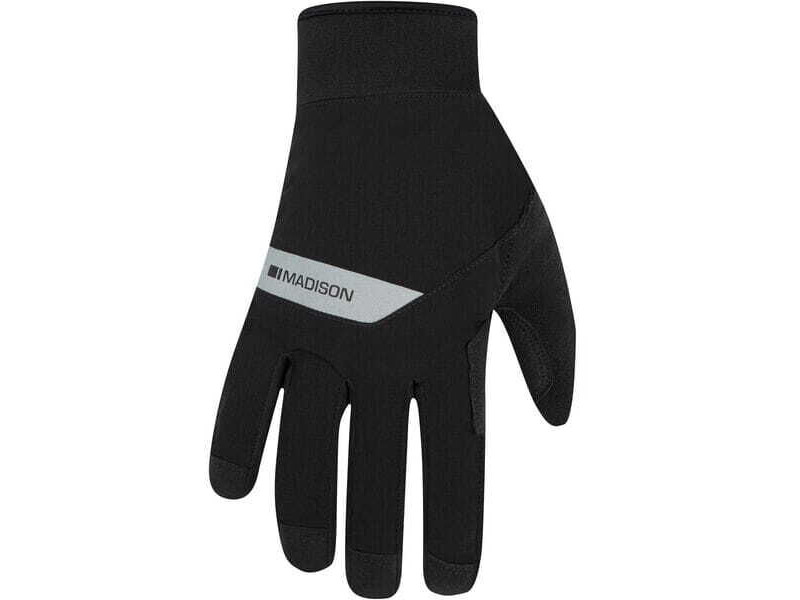 MADISON Clothing DTE Waterproof Primaloft Thermal Gloves, black click to zoom image