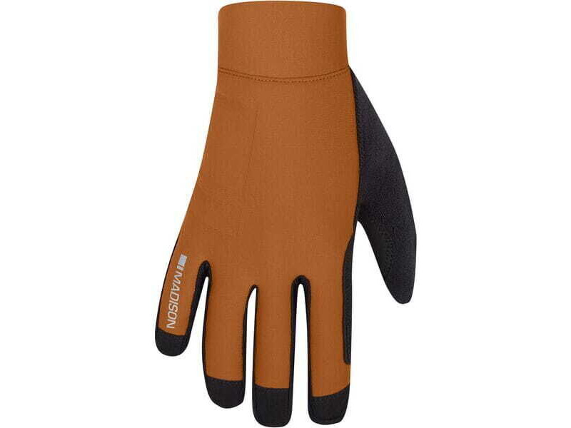 MADISON Clothing DTE 4 Season DWR Gloves, rust orange click to zoom image