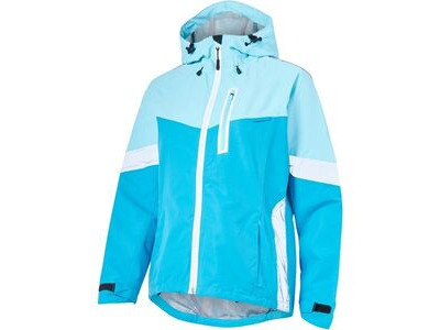 MADISON Clothing Prima women's waterproof jacket, radiant blue/caribbean blue
