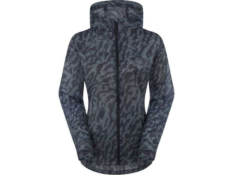 MADISON Clothing Roam women's lightweight packable jacket, camo navy haze click to zoom image