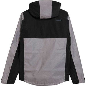 MADISON Clothing Stellar FiftyFifty Reflective mens wproof jkt - black / silver click to zoom image