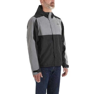 MADISON Clothing Stellar FiftyFifty Reflective mens wproof jkt - black / silver click to zoom image