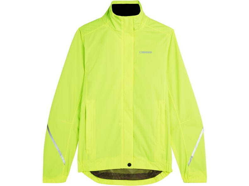 MADISON Clothing Protec women's 2-layer waterproof jacket - hi-viz yellow click to zoom image