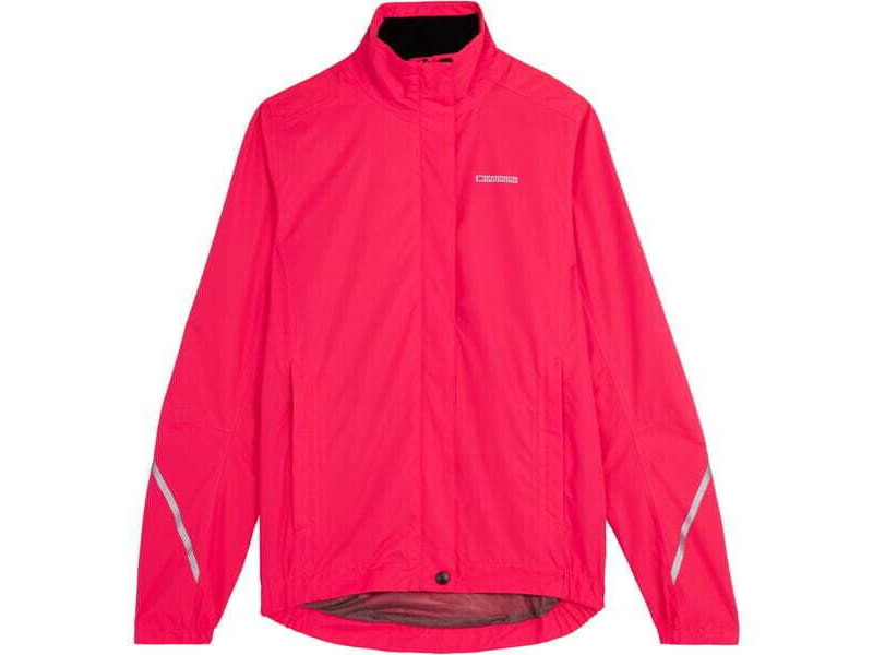 MADISON Clothing Protec women's 2-layer waterproof jacket - coral pink click to zoom image