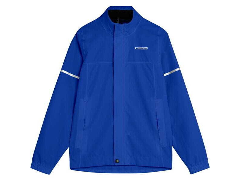 MADISON Clothing Protec youth 2-layer waterproof jacket - dazzling blue click to zoom image