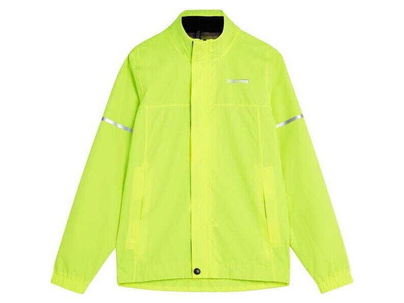 MADISON Clothing Protec youth 2-layer waterproof jacket - hi-viz yellow click to zoom image