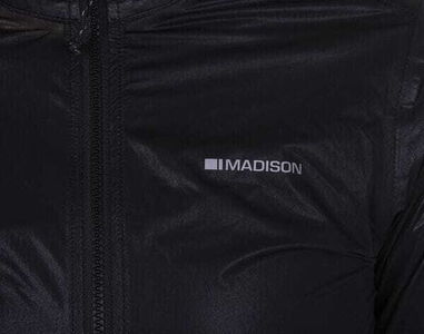 MADISON Clothing Flux 2L Ultra-Packable Waterproof Jacket, women's, black click to zoom image