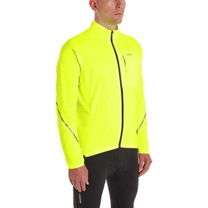 MADISON Clothing Freewheel men's packable jacket, hi-viz yellow click to zoom image