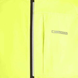 MADISON Clothing Freewheel women's Packable jacket, hi-viz yellow click to zoom image
