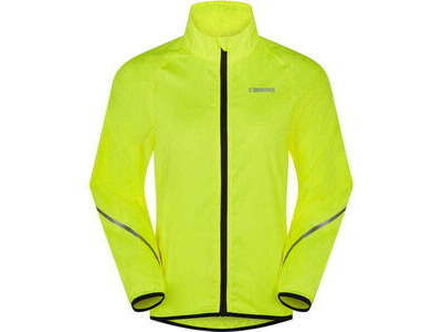 MADISON Clothing Freewheel youth packable jacket, hi-viz yellow