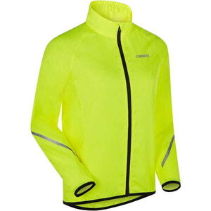 MADISON Clothing Freewheel youth packable jacket, hi-viz yellow click to zoom image