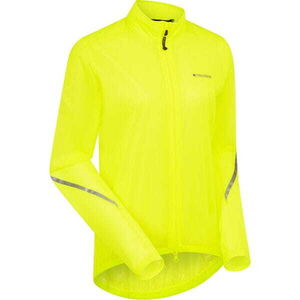 MADISON Clothing Flux 2L Ultra-Packable Waterproof Jacket, women's, hi-viz yellow click to zoom image