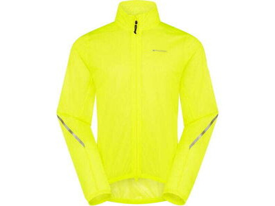 MADISON Clothing Flux 2L Ultra-Packable Waterproof Jacket, men's, hi-viz yellow