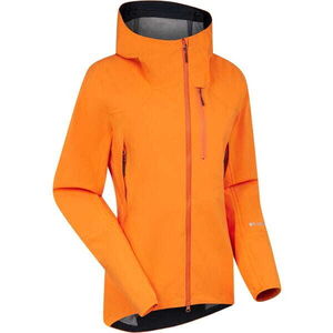 MADISON Clothing DTE 3-Layer Women's Waterproof Jacket, mango orange click to zoom image