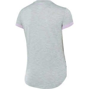 MADISON Clothing Leia women's short sleeve jersey, silver grey / violet mist click to zoom image