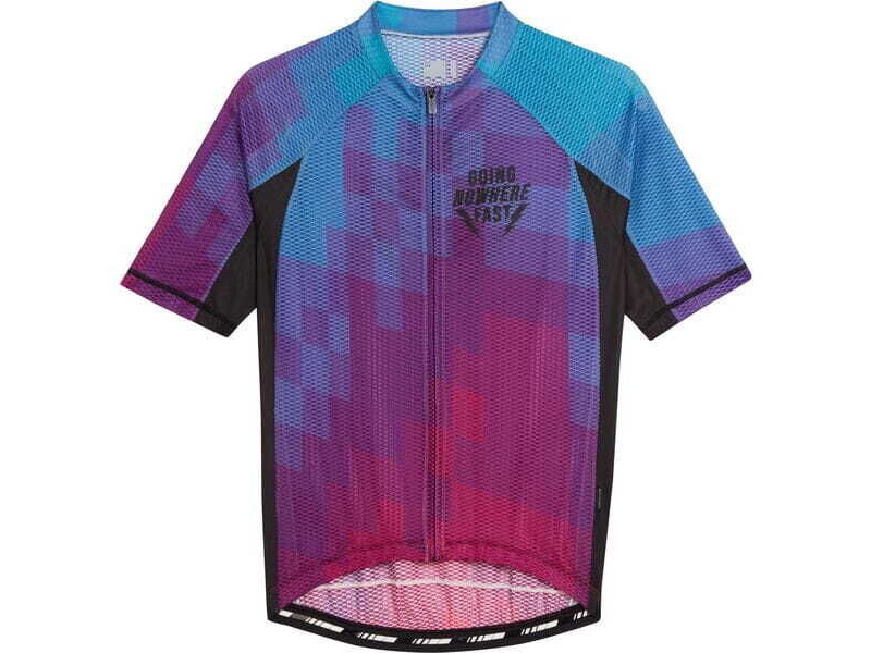 MADISON Clothing Turbo men's short sleeve jersey - glitch square click to zoom image
