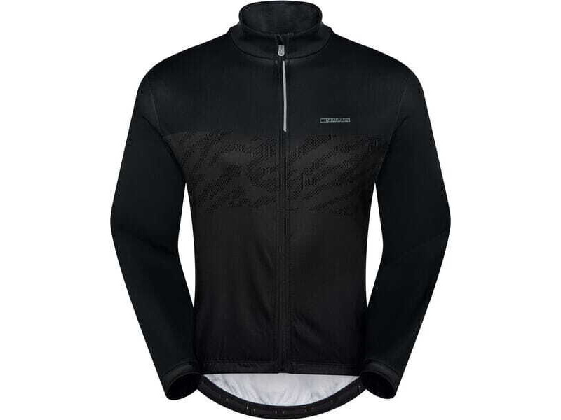 MADISON Clothing Sportive men's long sleeve thermal jersey - black click to zoom image