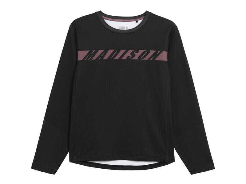 MADISON Clothing Zenith women's long sleeve thermal jersey - phantom black click to zoom image