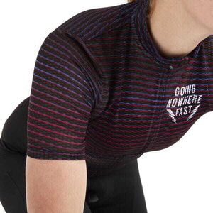 MADISON Clothing Turbo women's short sleeve jersey - glitch stripe click to zoom image