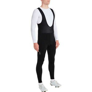 MADISON Clothing Freewheel men's thermal bib tights with pad, black click to zoom image