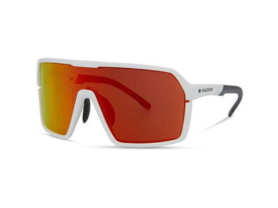 MADISON Clothing Crypto Glasses - 3 pack - gloss white / fire mirror / amber & clear lens