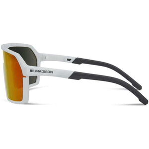 MADISON Clothing Crypto Glasses - 3 pack - gloss white / fire mirror / amber & clear lens click to zoom image
