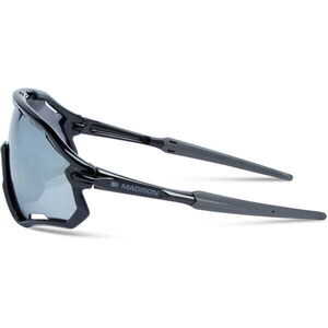 MADISON Clothing Code Breaker II Sunglasses - gloss black / silver mirror click to zoom image