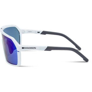 MADISON Clothing Crypto Sunglasses - 3 pack - gloss white / blue mirror / amber & clear lens click to zoom image