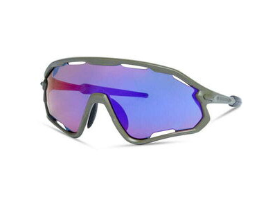 MADISON Clothing Code Breaker II Sunglasses - midnight green / purple mirror