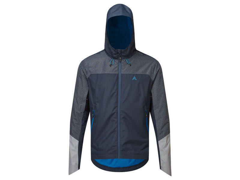 ALTURA Nightvision Zephyr Men's Waterproof Cycling Jacket Navy click to zoom image