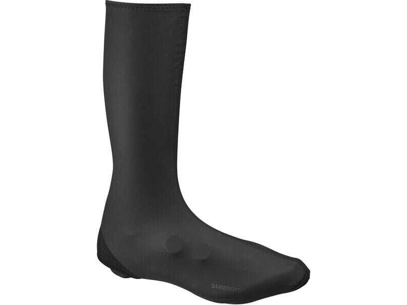 SHIMANO Men's, S-PHYRE Tall Shoe Cover, Black click to zoom image