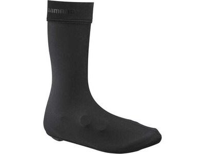 SHIMANO Unisex, Dual Rain Shoe Cover, Black