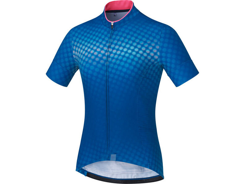 SHIMANO Women's Sumire Jersey, Blue click to zoom image