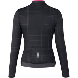 SHIMANO Women's Kaede Thermal Jersey, Black click to zoom image