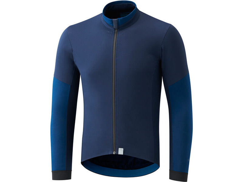 SHIMANO Men's Evolve Wind Jersey, Navy click to zoom image