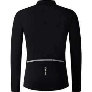 SHIMANO Men's Vertex Thermal Jersey, Black click to zoom image