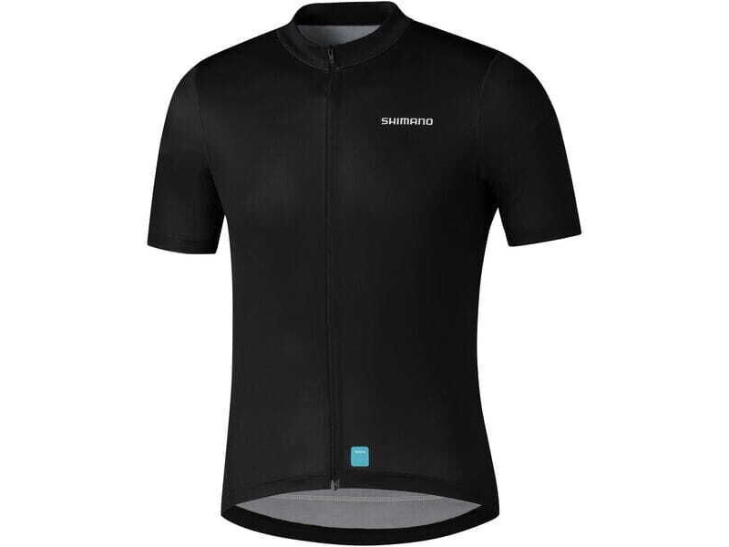 SHIMANO Men's Element Jersey, Black click to zoom image