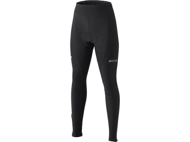 SHIMANO Women's Winter Tights, Black click to zoom image