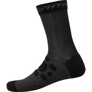 SHIMANO Unisex S-PHYRE Tall Socks, Black click to zoom image