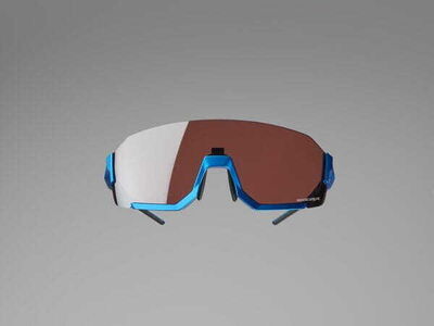 SHIMANO Aerolite Glasses, Metallic Blue, RideScape Road Lens click to zoom image